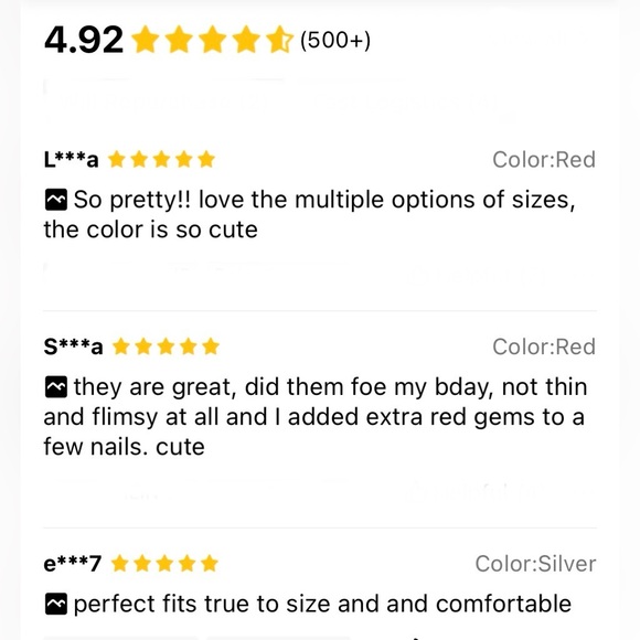 Navy Blue Iridescent Metallic Coffin Nail Kit | 24-Piece Press-On Nails | New - Picture 9 of 9